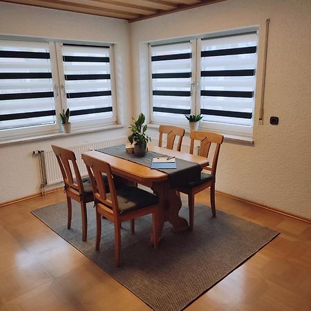 Ferienwohnung Unterm Tierstein Bad Ditzenbach Exteriör bild