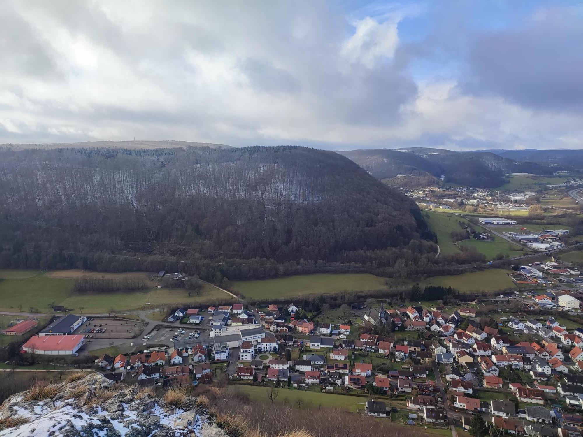 Ferienwohnung Unterm Tierstein Bad Ditzenbach Exteriör bild